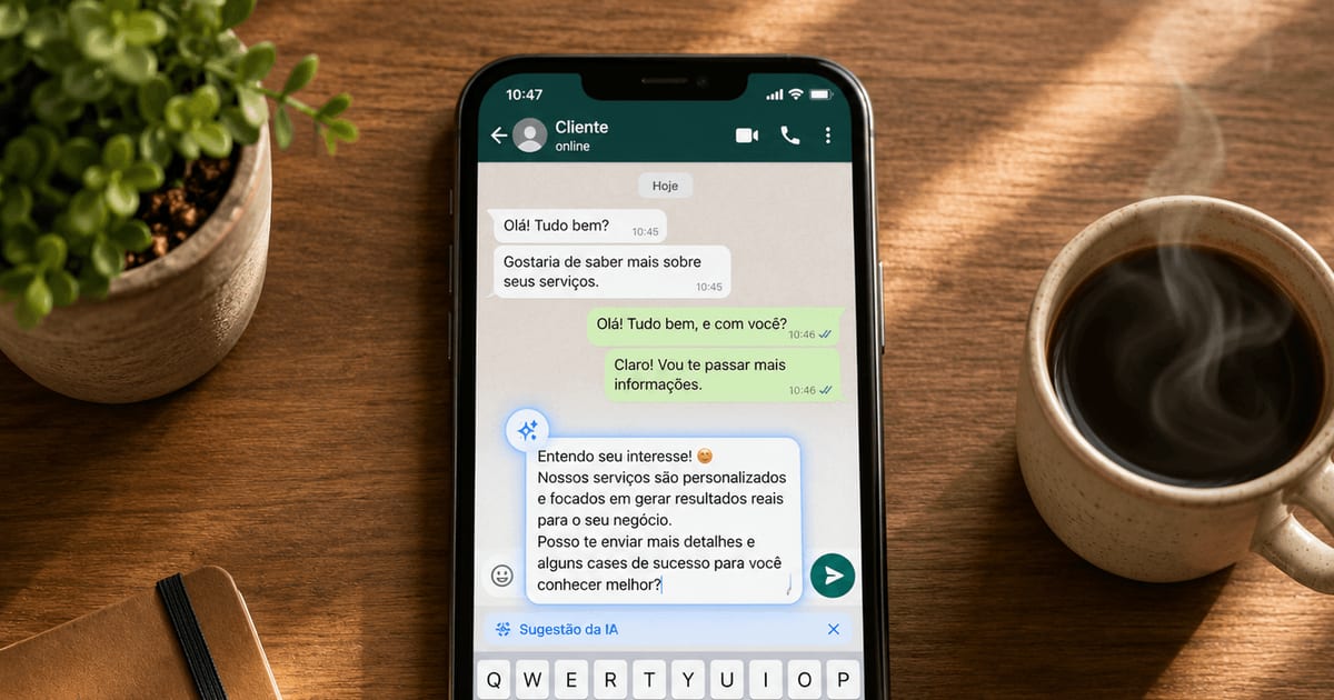 5 prompts para domar a comunicação com clientes no WhatsApp